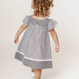 Vestido com estampa Abelhas infantil feminino Antonita para meninas de 2 a 10 anos
