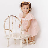 Conjunto com blusa de alças e saia estampada infantil feminino Antonita para meninas de 0 a 3 anos