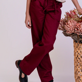 Calça com amarração e corte amplo infantil feminino Antonita para meninas 