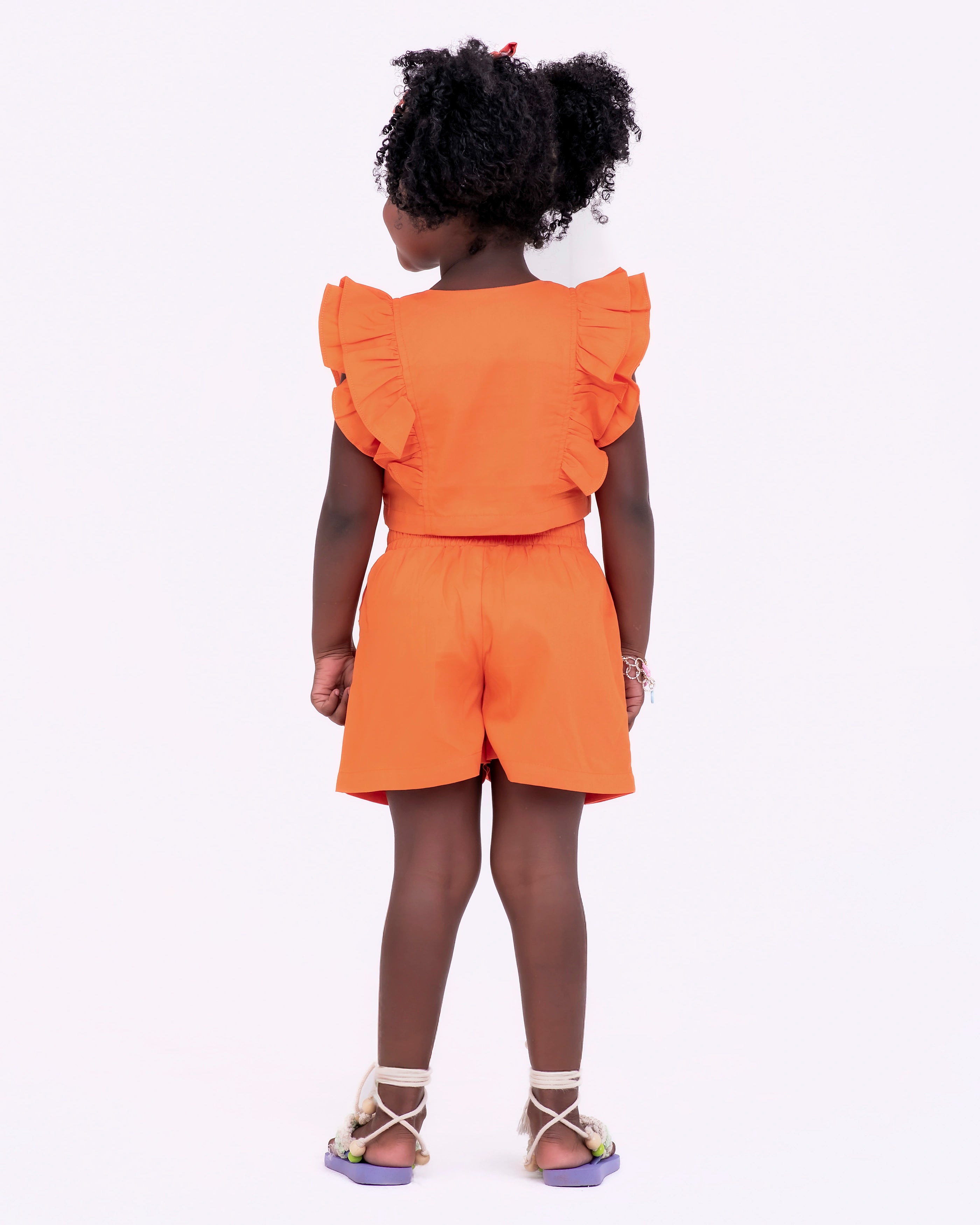 Conjunto short saia Buque De Flores infantil feminino Antonita para meninas de 4 a 16 anos