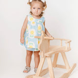 Conjunto com estampa floral infantil feminino Antonita para meninas de 0 a 3 anos