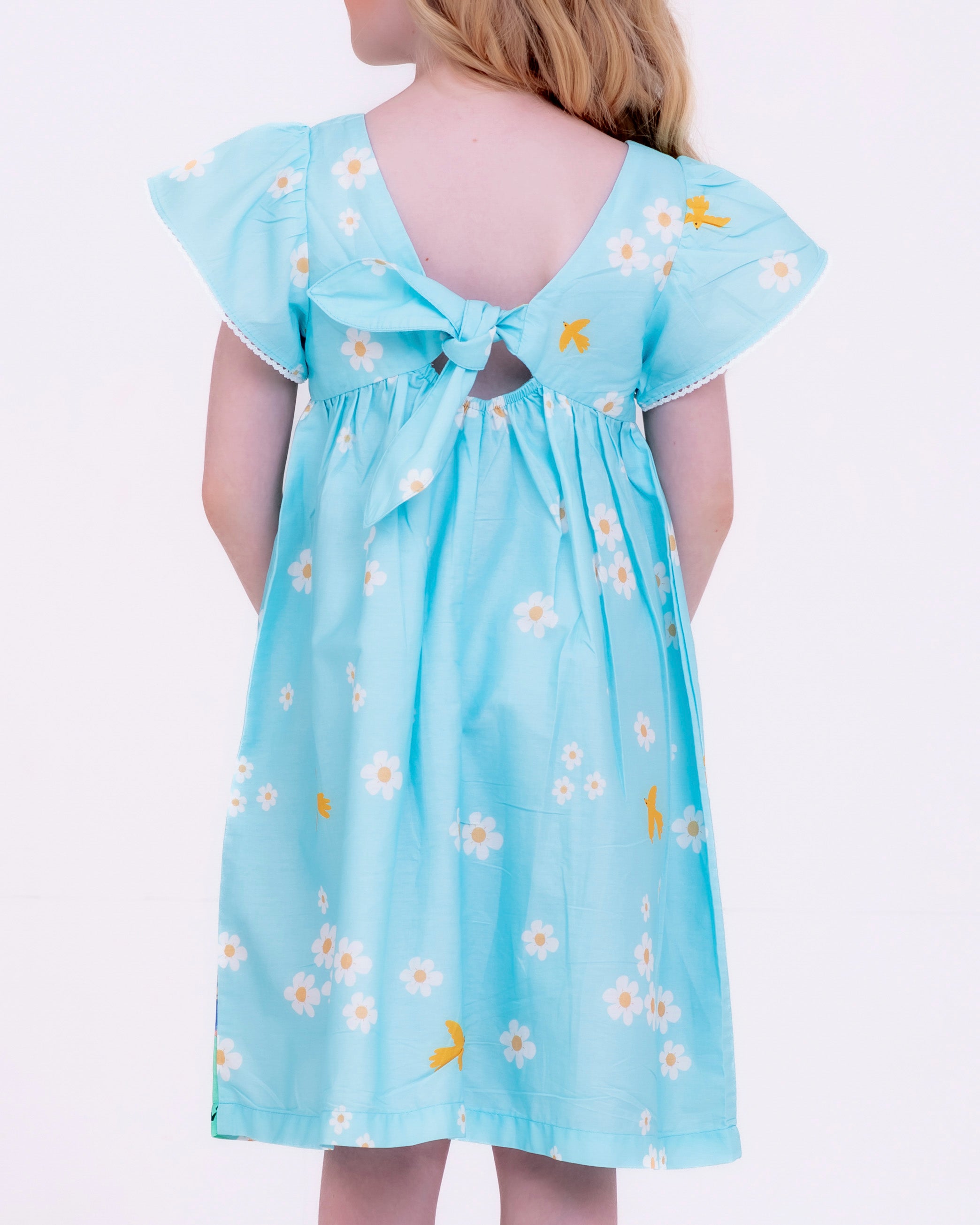 Vestido com estampa Dia Perfeito infantil feminino Antonita para meninas de 2 a 10 anos