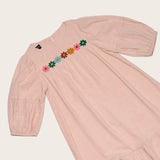 Vestido com estampa Linho infantil feminino Antonita para meninas 