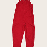 Macacão longo vermelho infantil feminino Antonita para meninas 