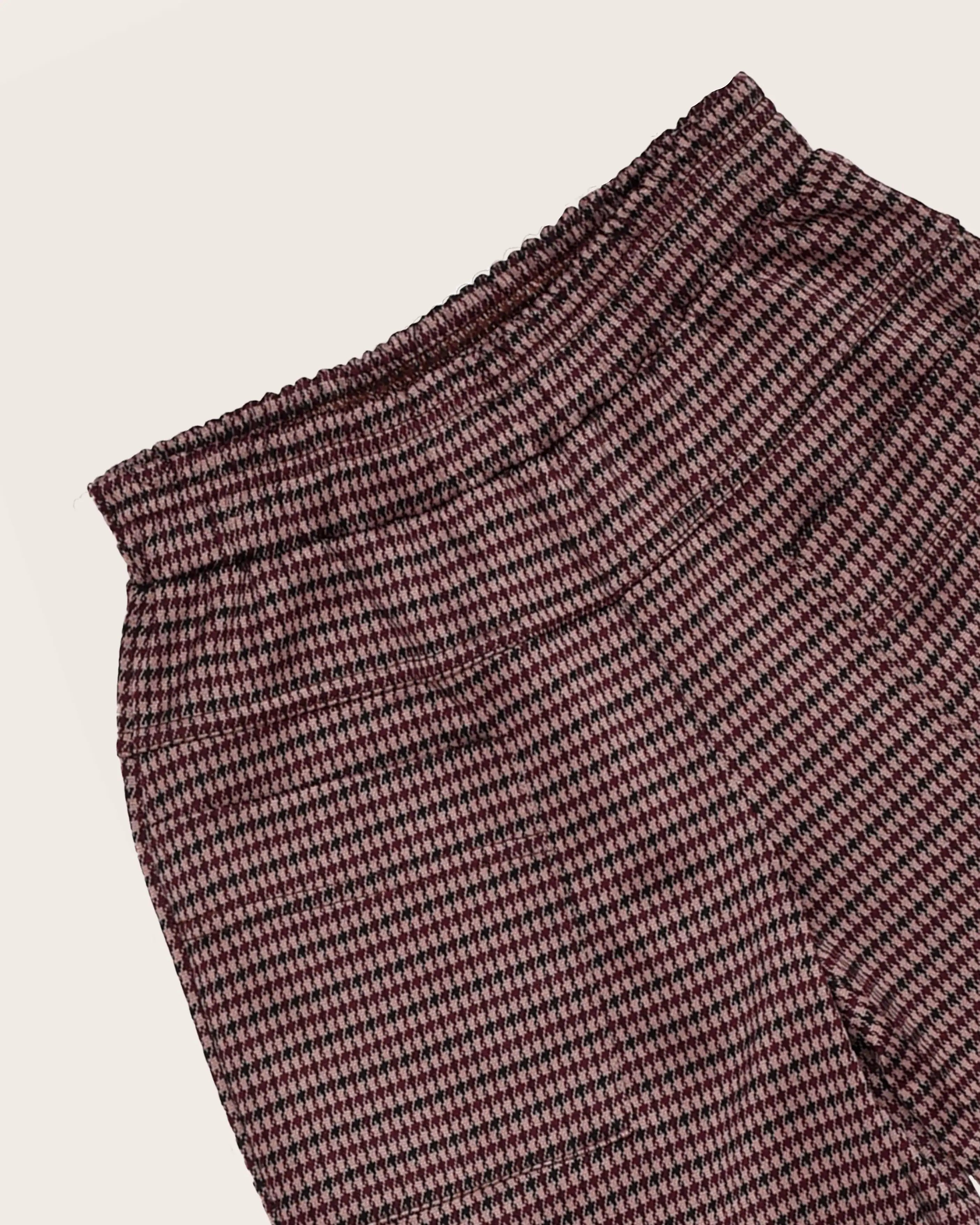 Conjunto com blusa e calça xadrez infantil feminino Antonita para meninas 