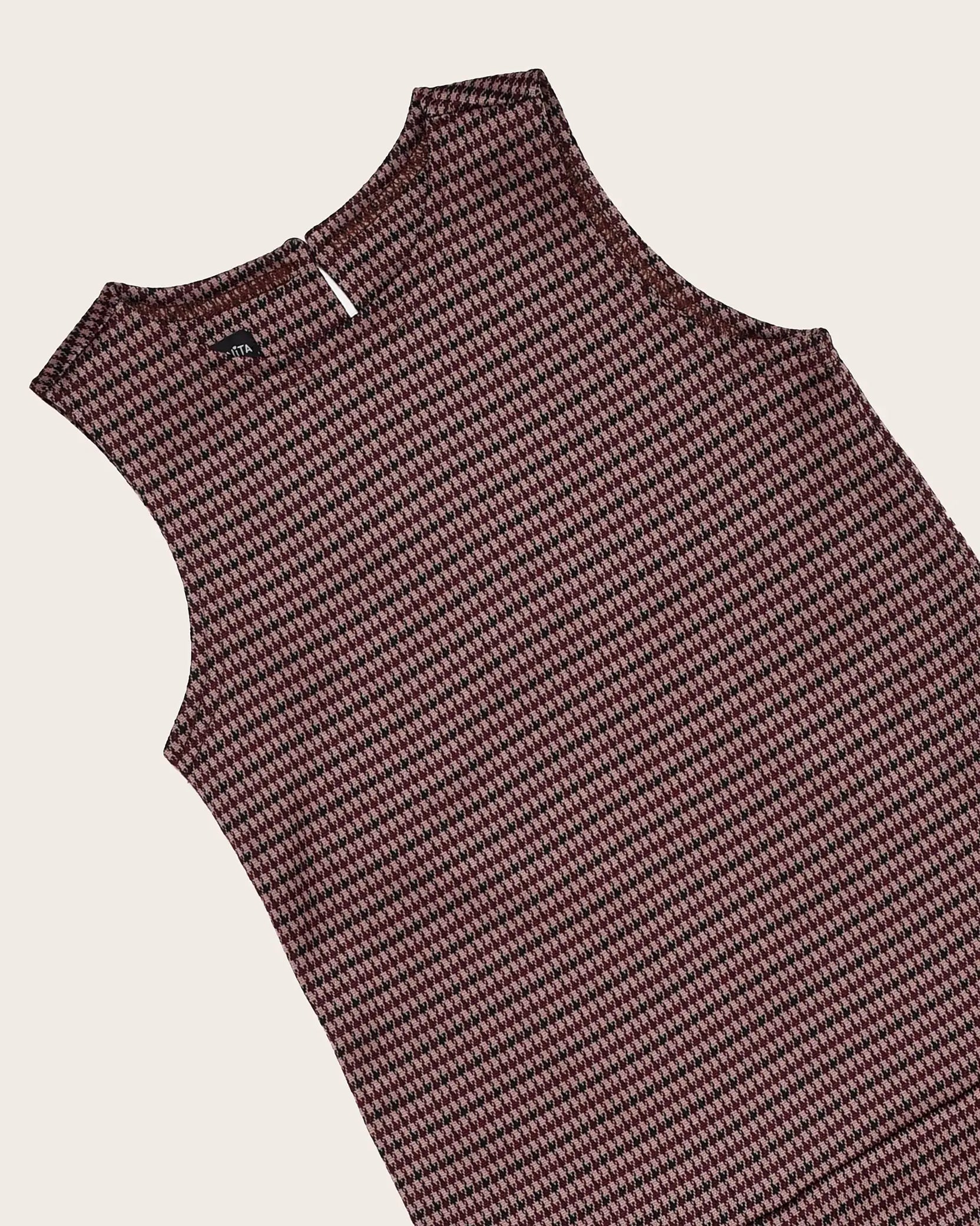 Vestido com estampa quadriculada infantil feminino Antonita para meninas 