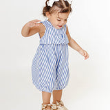 Romper com estampa listrada infantil feminino Antonita para meninas de 0 a 3 anos