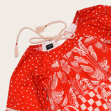 Conjunto short com blusa de estampa floral infantil feminino Antonita para meninas 