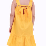 Vestido com saia em babado infantil feminino Antonita para meninas de 2 a 10 anos