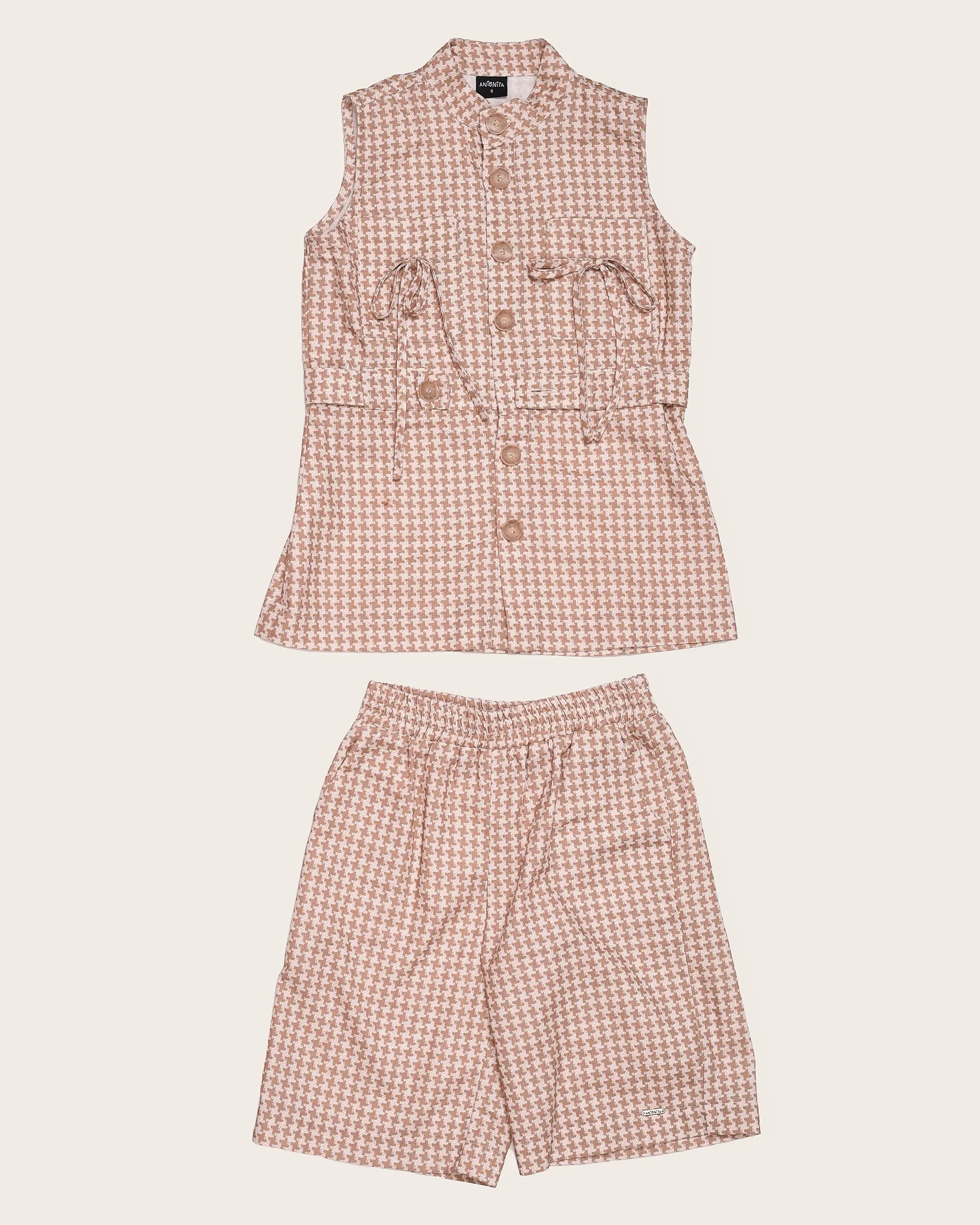 Conjunto com estampa Provance infantil feminino Antonita para meninas
