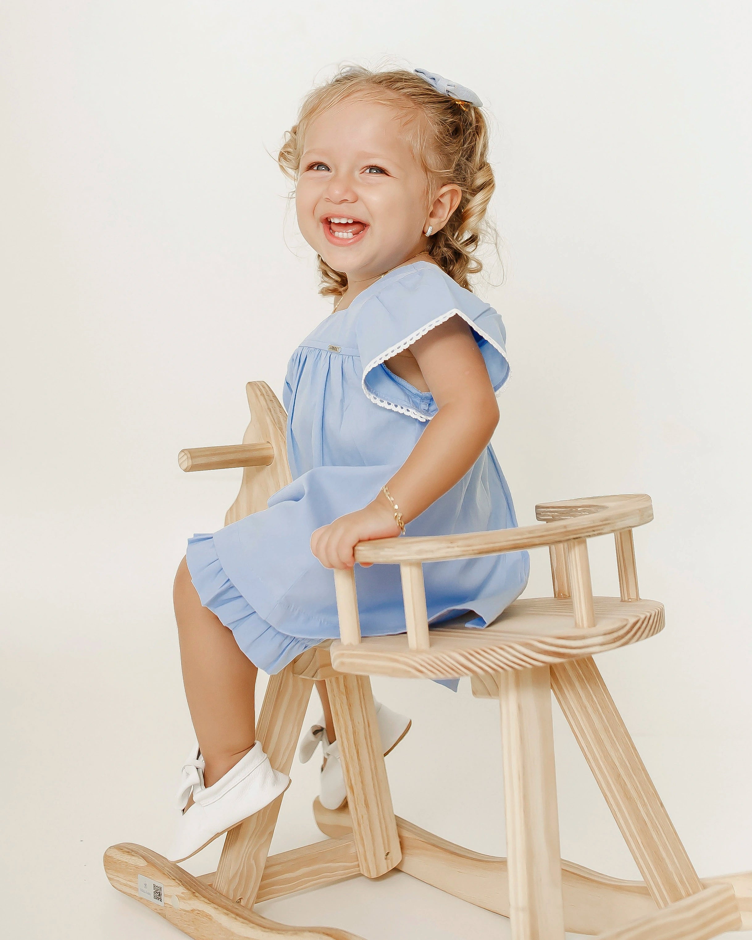 Conjunto com blusa e short infantil feminino Antonita para meninas de 2 a 10 anos