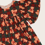 Vestido com estampa Teddy II infantil feminino Antonita para meninas 