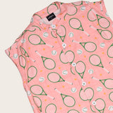 Conjunto com estampa de raquetes de tênis infantil feminino Antonita para meninas