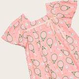 Vestido com estampa Tennis infantil feminino Antonita para meninas 
