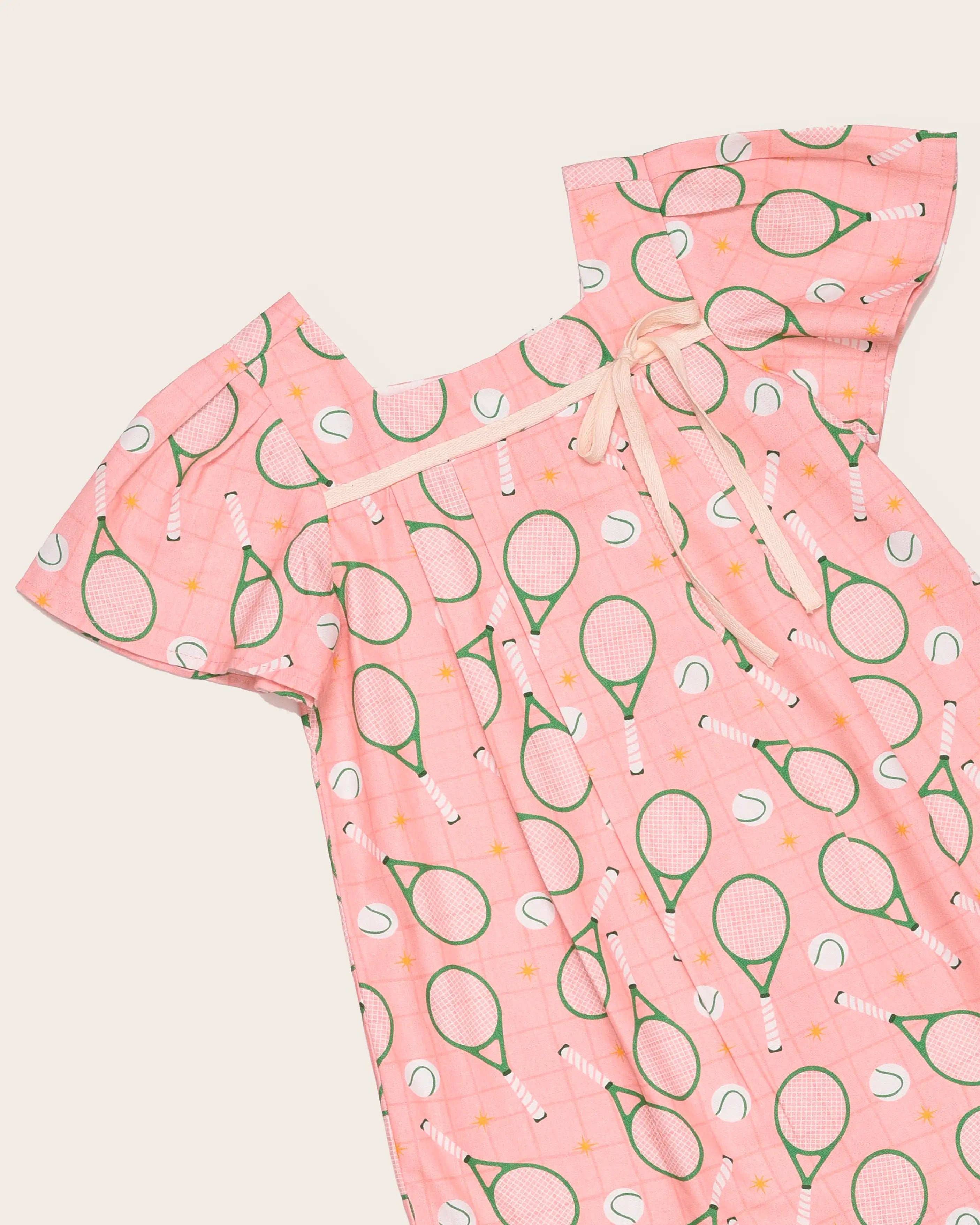 Vestido com estampa Tennis infantil feminino Antonita para meninas 