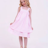 Vestido com estampa Sweet infantil feminino Antonita para meninas de 4 a 16 anos