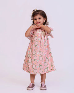 Vestido com estampa Tennis infantil feminino Antonita para meninas 