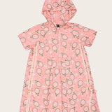 Vestido capuz com estampa tennis infantil feminino Antonita para meninas 