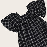 Vestido com estampa xadrez infantil feminino Antonita