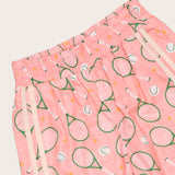 Conjunto com estampa de raquetes de tênis infantil feminino Antonita para meninas