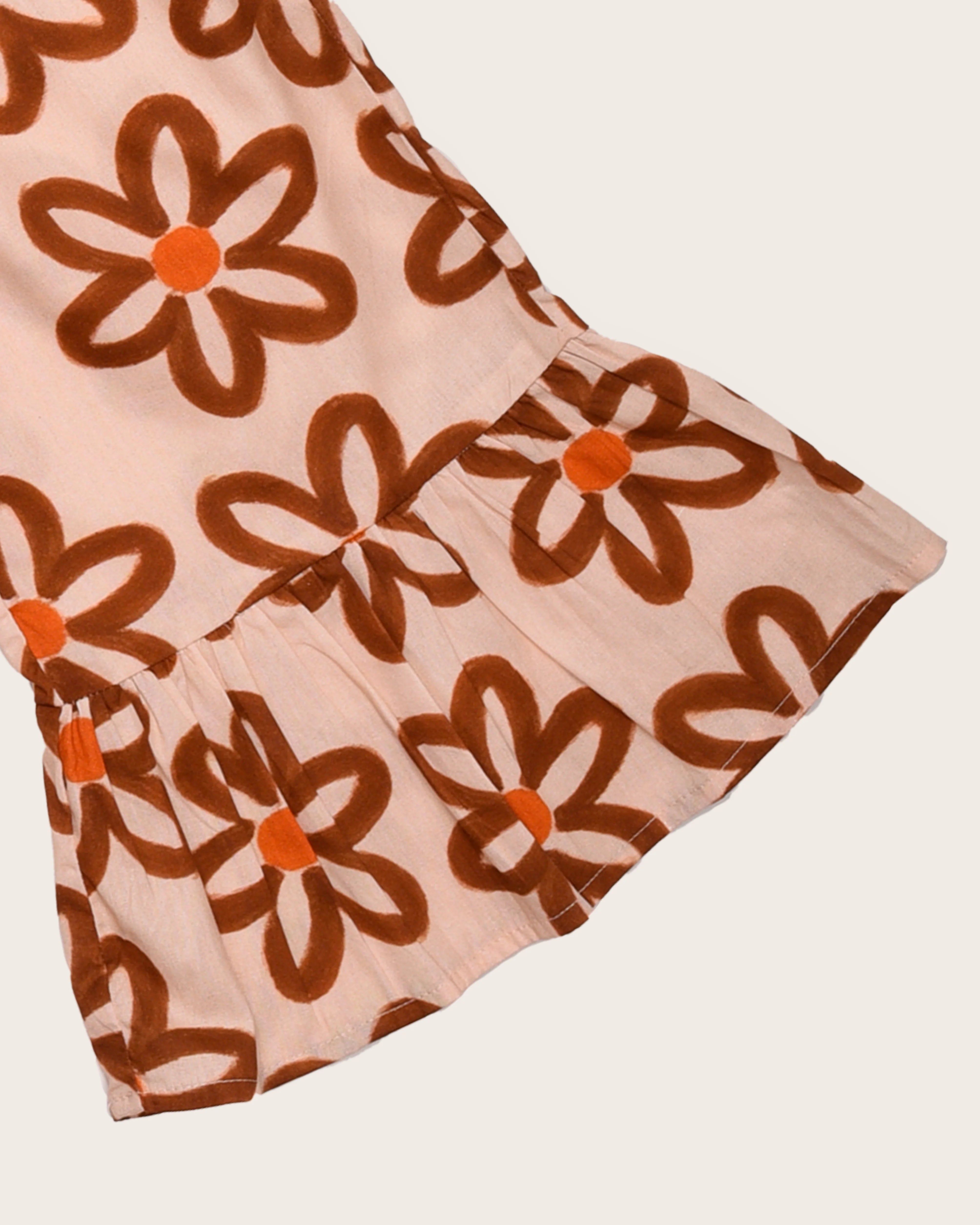 Conjunto floral com estampa Flower 70'S infantil feminino Antonita para meninas 