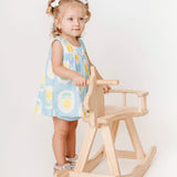 Conjunto com estampa floral infantil feminino Antonita para meninas de 0 a 3 anos