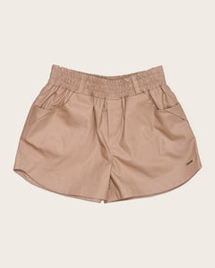 Short com caimento leve infantil feminino Antonita para meninas 