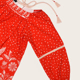 Vestido longo com estampa Tukee Red infantil feminino Antonita para meninas 