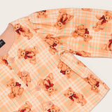 Conjunto com estampa teddy infantil feminino Antonita para meninas