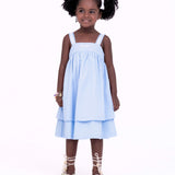 Vestido com estampa Sweet infantil feminino Antonita para meninas de 4 a 16 anos