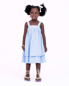 Vestido com estampa Sweet infantil feminino Antonita para meninas de 4 a 16 anos