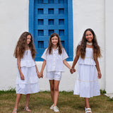 Vestido Infantil Feminino Beach Day Antonita