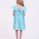 Vestido com estampa Dia Perfeito infantil feminino Antonita para meninas de 2 a 10 anos