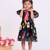 Vestido com estampa Musica infantil feminino Antonita para meninas