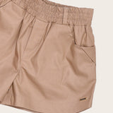 Short com caimento leve infantil feminino Antonita para meninas 