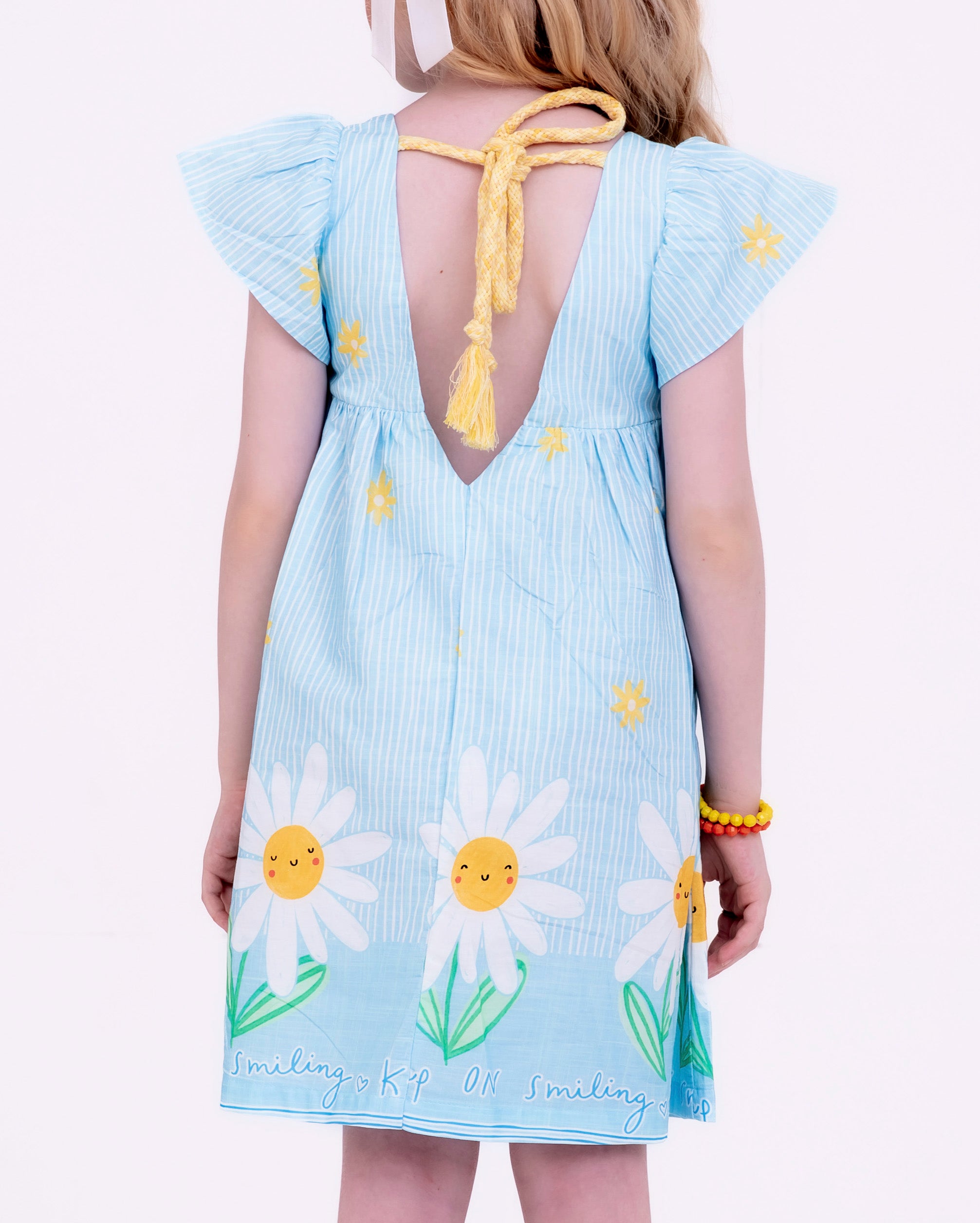 Vestido com estampa floral Camafeu infantil feminino Antonita para meninas de 2 a 10 anos