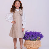 Vestido com estampa Provance infantil feminino Antonita para meninas 