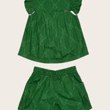 Conjunto com estampa de ursos infantil feminino Antonita para meninas