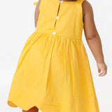 Vestido com laço e saia ampla infantil feminino Antonita para meninas de 0 a 3 anos