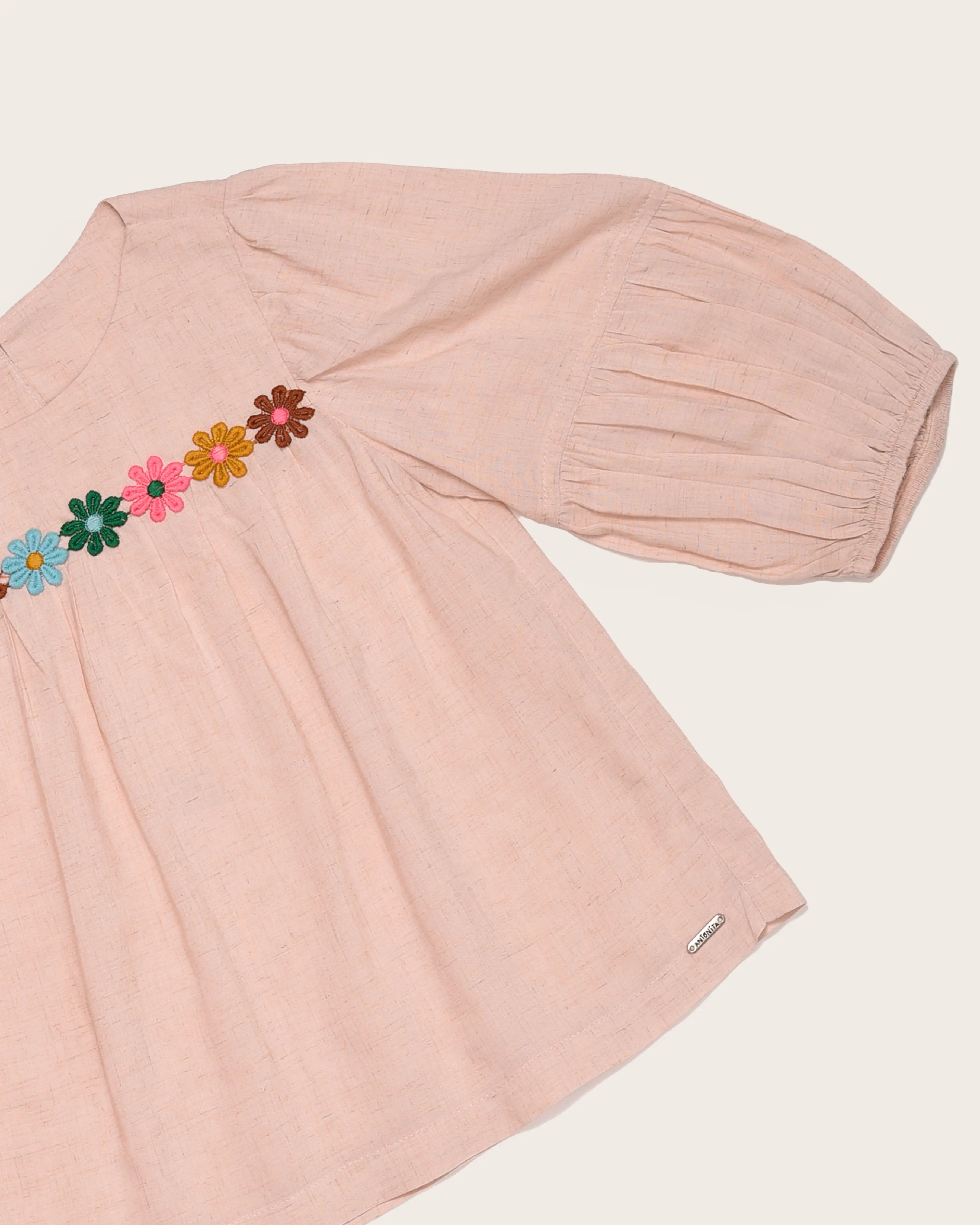 Bata com estampa floral colorida infantil feminino Antonita para meninas 