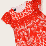 Vestido curto com estampa Tukee Red infantil feminino Antonita para meninas