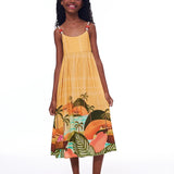 Vestido Infantil Feminino Midi Olha O Chico Antonita