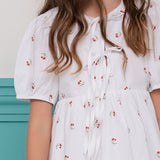 Vestido Infantil Feminino Cerejinha Antonita