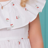 Vestido Baby Infantil Feminino Cerejinha Antonita