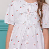 Conjunto Infantil Feminino Short Cerejinha Antonita