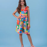 Macacão Infantil Feminino Bloquinhos Antonita