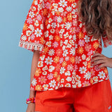 Conjunto Infantil Feminino Pipoca Antonita