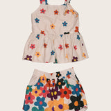 Conjunto Bata Flor Da Imaginação