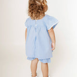 Conjunto com blusa e short infantil feminino Antonita para meninas de 2 a 10 anos