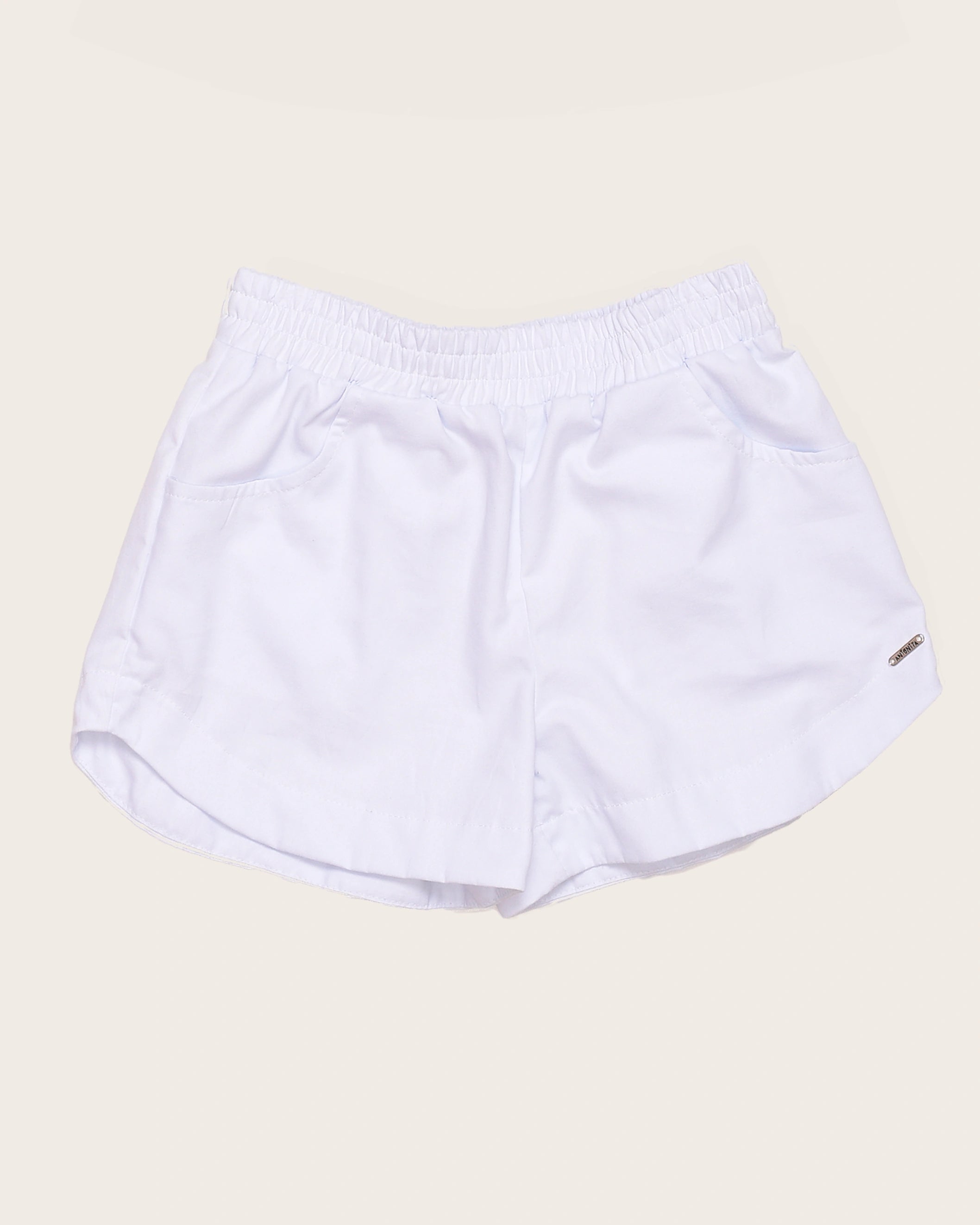 Conjunto com estampa Musical e short branco infantil feminino Antonita para meninas 